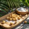 Macadamia Nuts | MacFarms Dry Roasted Macadamia Nuts 24 OZ (1 Pack) - Premium Roasted Nuts with Sea Salt Fresh From Hawaii, Sea Salt Flavored Healthy Snack view 4