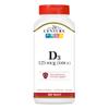 21st Century D 5000 IU Tablets, 360 Count (Pack of 2) view 2