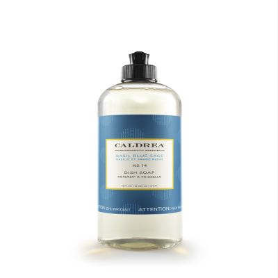Caldrea Dish Soap Basil Blue Sage - 16 fl oz