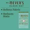 MRS. MEYER'S CLEAN DAY Dryer Sheets, Fabric Softener, Reduces Static, Infused with Essential Oils, Basil, 80 Count view 4