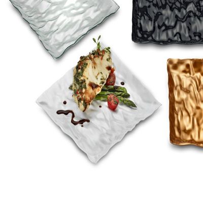 EMI Yoshi Contemplate White 7.25" Salad Plate - 120 Plates