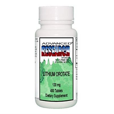 NCI Advanced Research Dr. Hans Nieper's Lithium Orotate Tablets, 400Count
