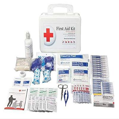 American Red Cross First Aid Kit, Kit, Plastic, Industrial, 25 People Served per Kit 711123-1 Each