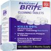 Retainer Brite Retainer Cleaner Tablets for Ultrasonic Cleaners, Used for Cleaning Invisalign, Mouth Guard, Night Guard and More, 4 Month Supply, Made in USA,120 Tablets view 1