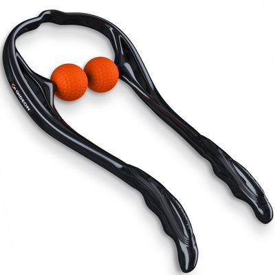 Gideon Neck and Shoulder Therapeutic Self-Massage Tool Dual Trigger Point Deep Tissue Massage