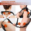 Gideon Neck and Shoulder Therapeutic Self-Massage Tool Dual Trigger Point Deep Tissue Massage view 4