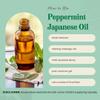 1 fl oz - Peppermint Essential Oil - Amber Glass Bottle w/Euro Dropper - (100% Pure & Uncut) - GreenHealth view 4