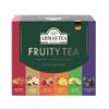 Ahmad Tea Black & Green Tea, Fruitytea Assorted Sampler Variety Gift Box, 60 Foil Teabags - Caffeinated & Sugar-Free