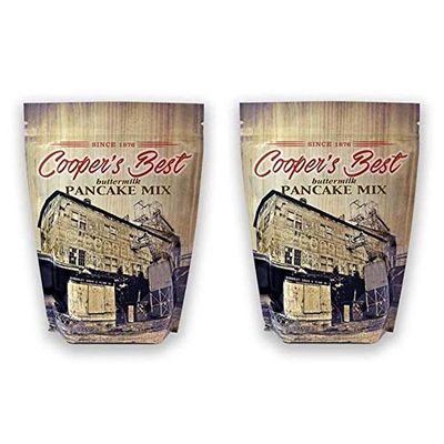 Cooper's Best Buttermilk Pancake and Waffle Mix | Based on Original 1876 Recipe | Made in USA | 28 Servings per Bag | 2.5 lb Bag | Pack of 2 | CB1005