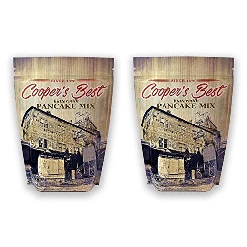 Cooper's Best Buttermilk Pancake and Waffle Mix | Based on Original 1876 Recipe | Made in USA | 28 Servings per Bag | 2.5 lb Bag | Pack of 2 | CB1005