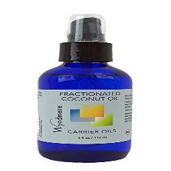 Wyndmere Coconut Oil, Fractionated, 4oz Carrier Oil with Treatment Pump