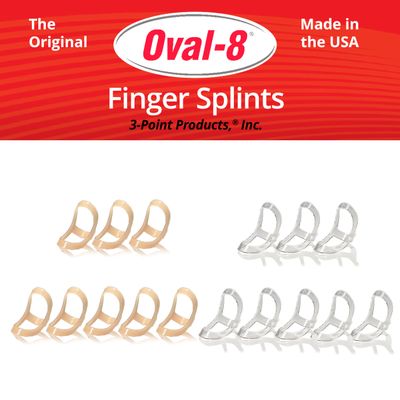 3-Point Products Oval-8 Multi-Size Pack of 3 Sizes 13,14,15
