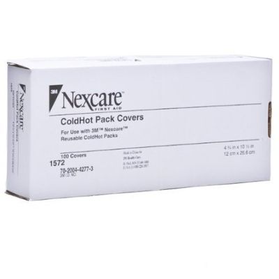 3M Nexcare Cold/Hot Therapy Packs - 3M Cold/Hot Pack Covers 100/Box - 1572