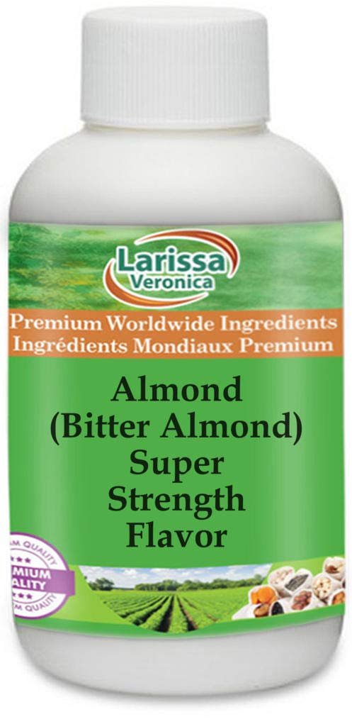 Almond (Bitter Almond) Super Strength Flavor (8 oz, ZIN: 527494) - 3 Pack