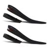 Burlingham's Height Increase Insole, Shoe Lifts for Men and Women (2 Inch) Elevated, Cushioned Heel Inserts and Arch Support Insoles | Lifted, Supportive Comfort and Breathable Black view 1