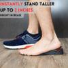 Burlingham's Height Increase Insole, Shoe Lifts for Men and Women (2 Inch) Elevated, Cushioned Heel Inserts and Arch Support Insoles | Lifted, Supportive Comfort and Breathable Black view 2