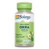 SOLARAY Okra Fruit 1600 mg - High Fiber Supplement for Wellness Support - Rich Source of Soluble Fiber - Equivalent of 6.4 g Fresh Okra per Serving, Vegan, 60-Day Guarantee - 25 Servings, 100 VegCaps view 1