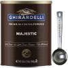 Ghirardelli Majestic Premium Cocoa Powder, 32 Ounce Can with Ghirardelli Stamped Barista Spoon view 1
