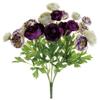 10.5" Mini Ranunculus Bush Violet Orchid (Pack of 12) view 1