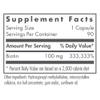 Nutricology HiBiotin Supplement - 100,000mcg Biotin, Vegetarian Capsules, Hypoallergenic, Gluten Free - 90 Count view 2