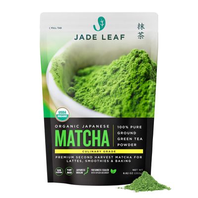 Jade Leaf Matcha Organic Culinary Grade Matcha Powder - Japanese Green tea for Baking, Smoothies, Lattes, and Skin Care, 250g / 8.8 Ounce (Pack of 1)