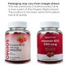 Amazon Basics Vitamin B12 500 mcg Gummies for Energy Production, Metabolism and Immune System Support, Raspberry Flavor, 100 Count view 3
