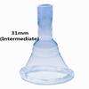 Male Complete Kit Urinary Incontinence 7-Condom Catheters External Self-Seal,Premium Leg Bag 1000mlwith 18" Tubing, Straps & Fast and Easy Draining (31mm (Intermediate)) view 3