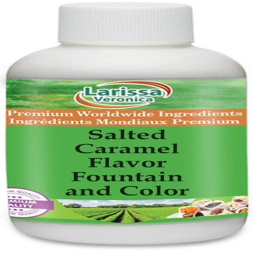 Salted Caramel Flavor Fountain and Color (8 oz, ZIN: 528238) - 3 Pack