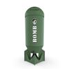 Battle Shakers Bomb | Military Themed Shaker Bottle | Leak-Proof Protein Cup with Storage Compartment | Mix Protein Powders & More | Durable & Dishwasher Safe | 20 Oz view 2