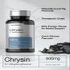 Horbach Chrysin Supplement | 500mg | 60 Capsules | Passion Flower Extract | Non-GMO, Gluten Free Supplement view 3