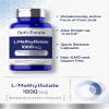 Carlyle L Methylfolate 1000mcg | 200 Capsules | Value Size | Optimized and Activated | Non-GMO, Gluten Free | Methyl Folate, 5-MTHF | by Opti-Folate view 4
