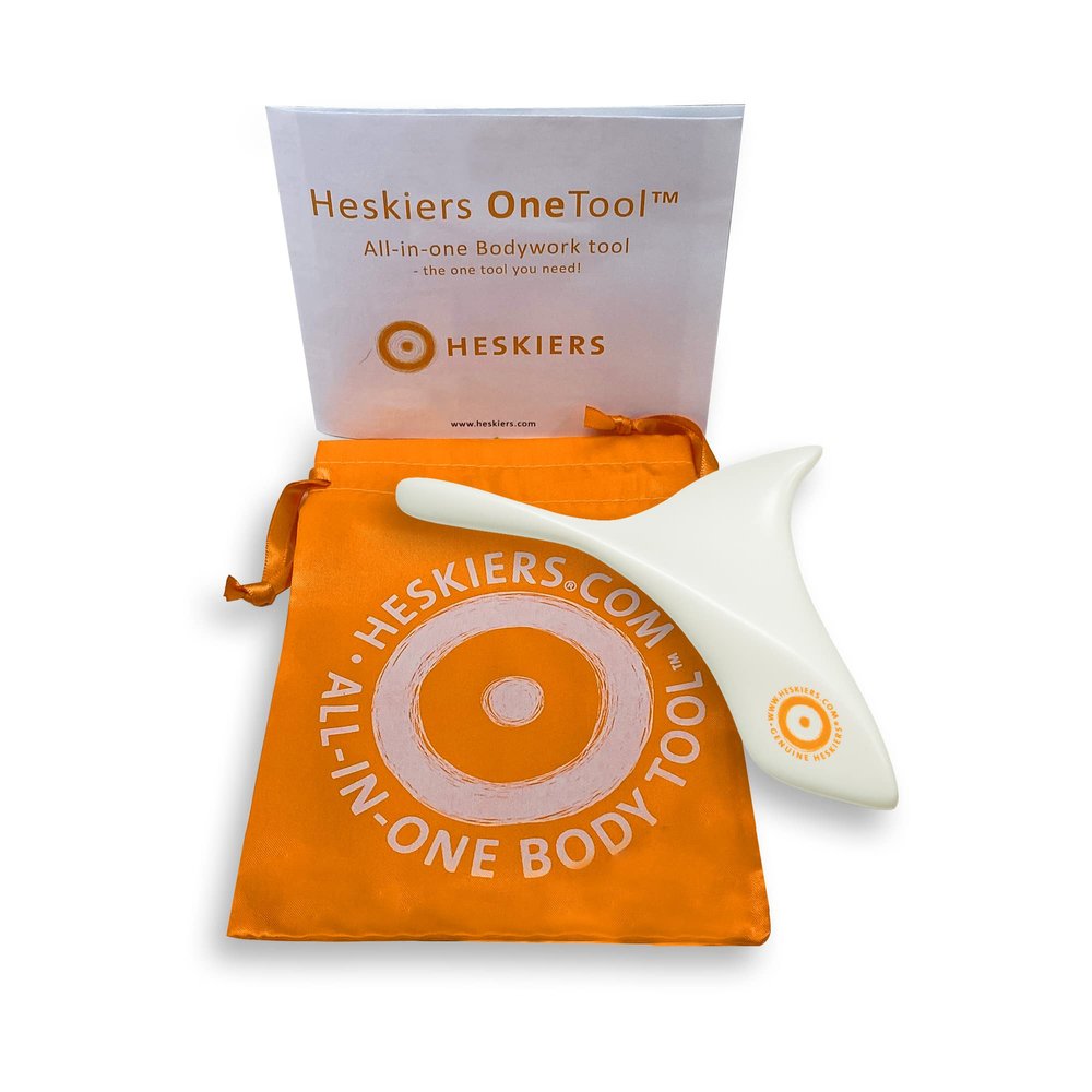 Heskiers OneTool Myofascial Release Increases Blood Flow, Faster Recovery for Injuries, Therapy Tool for Soft Tissue and Scar Tissue Rejuvenation