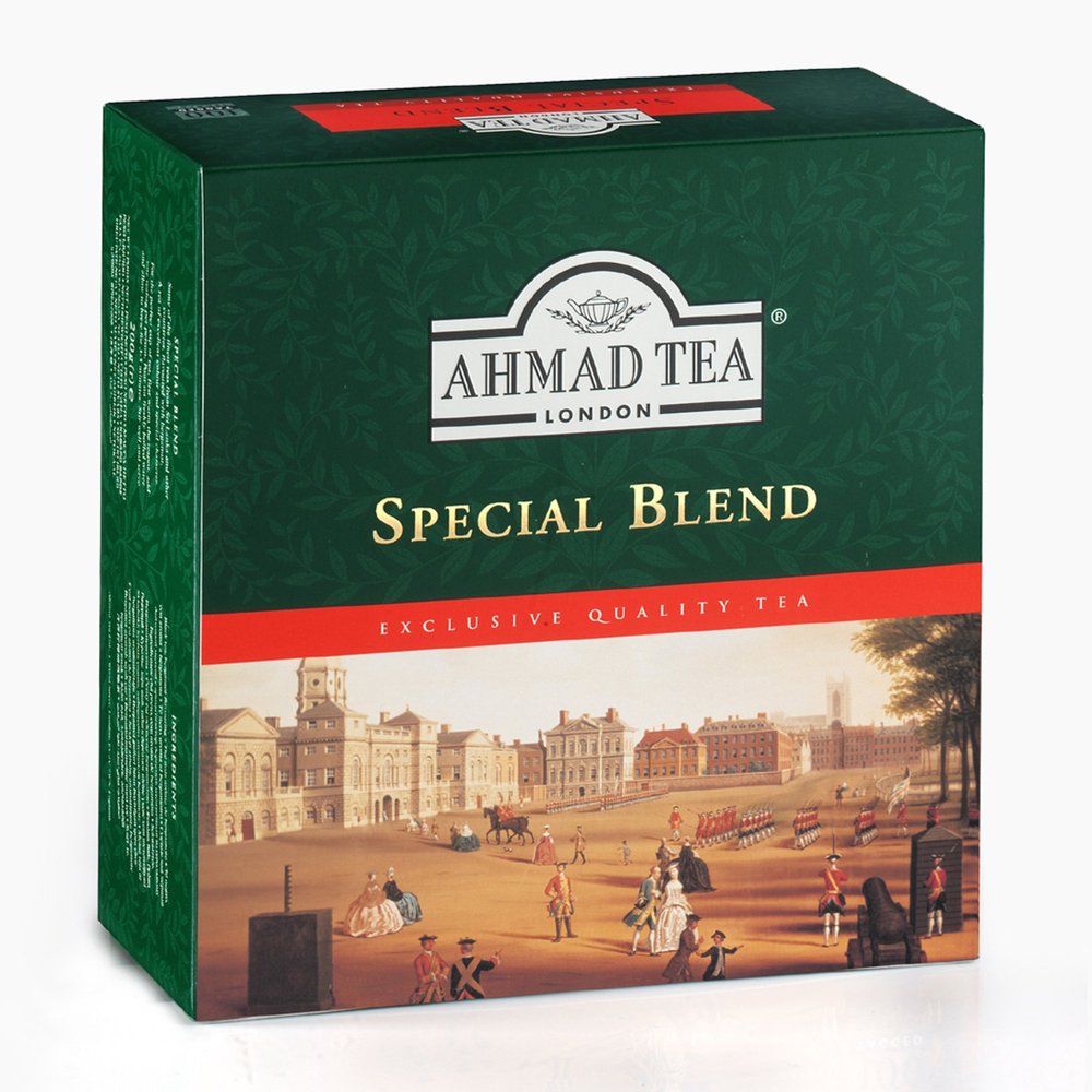 Ahmad Tea Special Blend, Tagged Teabags without envelopes, 100 Count, (591)