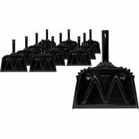12" BLK MTL Dust Pan