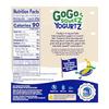 GoGo squeeZ yogurtZ Banana, 3 oz (Pack of 4), Kids Snacks Made from Real Yogurt and Fruit, Pantry Friendly, No Fridge Needed, Gluten Free and Nut Free, Recloseable Cap, BPA Free Pouches view 2