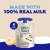 GoGo squeeZ yogurtZ Banana, 3 oz (Pack of 4), Kids Snacks Made from Real Yogurt and Fruit, Pantry Friendly, No Fridge Needed, Gluten Free and Nut Free, Recloseable Cap, BPA Free Pouches view 4