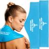 Arctic Flex Neck Ice Pack (2 Pack) Cold Compress Shoulder Therapy Wrap - Cool Reusable Medical Freezer Gel Pad for Swelling, Injuries, Headache, Cooler (Large) view 1