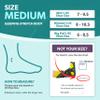BraceAbility Sleeping Stretch Boot - Plantar Fasciitis Night Foot Splint Adjustable Achilles Tendonitis Brace for Fascia, Tendon and Calf Stretching, Heel and Bone Spur, Arch Pain Treatment (Medium) view 2