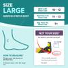 BraceAbility Sleeping Stretch Boot - Plantar Fasciitis Night Foot Splint Adjustable Achilles Tendonitis Brace for Fascia, Tendon and Calf Stretching, Heel and Bone Spur or Arch Pain Treatment (Large) view 2