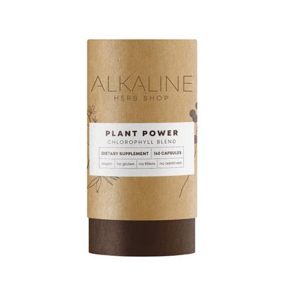 Alkaline Herb Shop Plant Power Supplement 140 Capsules (Chlorophyll)
