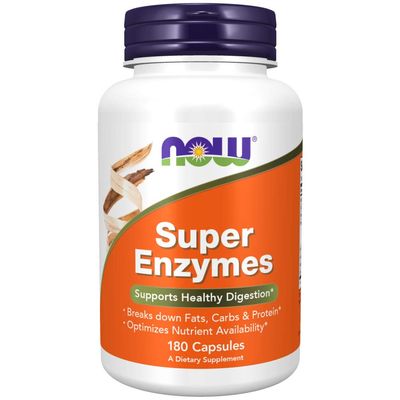 Now Super Enzymes 180 Capsules
