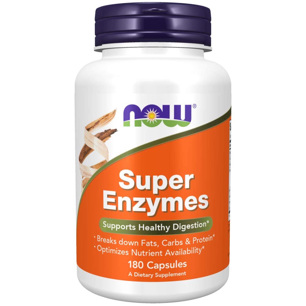 Now Super Enzymes 180 Capsules
