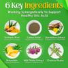 NutriGout Uric Acid Cleanse Supplement w/Turmeric, Celery Seed, Bromelain, Milk Thistle, Dandelion and Chanca Piedra, 60 Vegetarian Capsules of 500 mg Each view 4