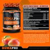 ALR Industries Humapro | Amino Acids Protein Matrix for Humans | 99% Utilization for Lean Muscle | Vegan, Gluten Free | 334g / 45 Servings (Exotic Peach Mango) view 2