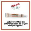 12 Pk VITA-MYR Travel Size Natural Toothpaste 1 Oz Travel Size  Safe & Effective -Vitamyr Toothpaste with No SLS, No Sugar, No Fluoride, No Aspartame, No Saccharin ,Gluten Free & Vegan. view 2