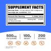 BulkSupplements.com Niacinamide Powder - Vitamin B3 Powder, Niacinamide Supplement, Niacinamide 500mg - B3 Vitamins for Skin, Gluten Free, 500mg per Serving, 100g (3.5 oz) (Pack of 1) view 2