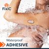 FixiC  Adhesive Patches for G6  25 Pack Premium Waterproof Adhesive Patches  Pre-Cut Back Paper  Adhesive Patch for G6  Long Fixation! (Tan) view 3
