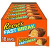 REESE'S FAST BREAK Peanut Butter Nougat Candy Bars, 1.8 oz (Pack of 18) view 1