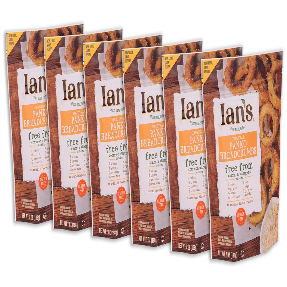 Ians Natural Foods Breadcrumb Panko Gf Org PACK OF 6