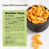 Asian Chili Crescent Bits | No Artificial Colors | Crunchy & Mild | Natural Crescent Crackers In Resealable Bags!!! (2 LBS) view 3